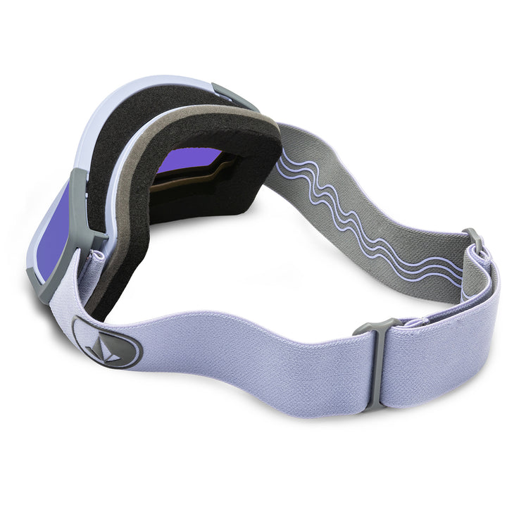 Volcom Attunga Goggles - Kids' Lilac Storm/Purple Chrome + Yellow