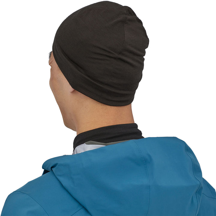 Patagonia Overlook Merino Wool Liner Beanie Black