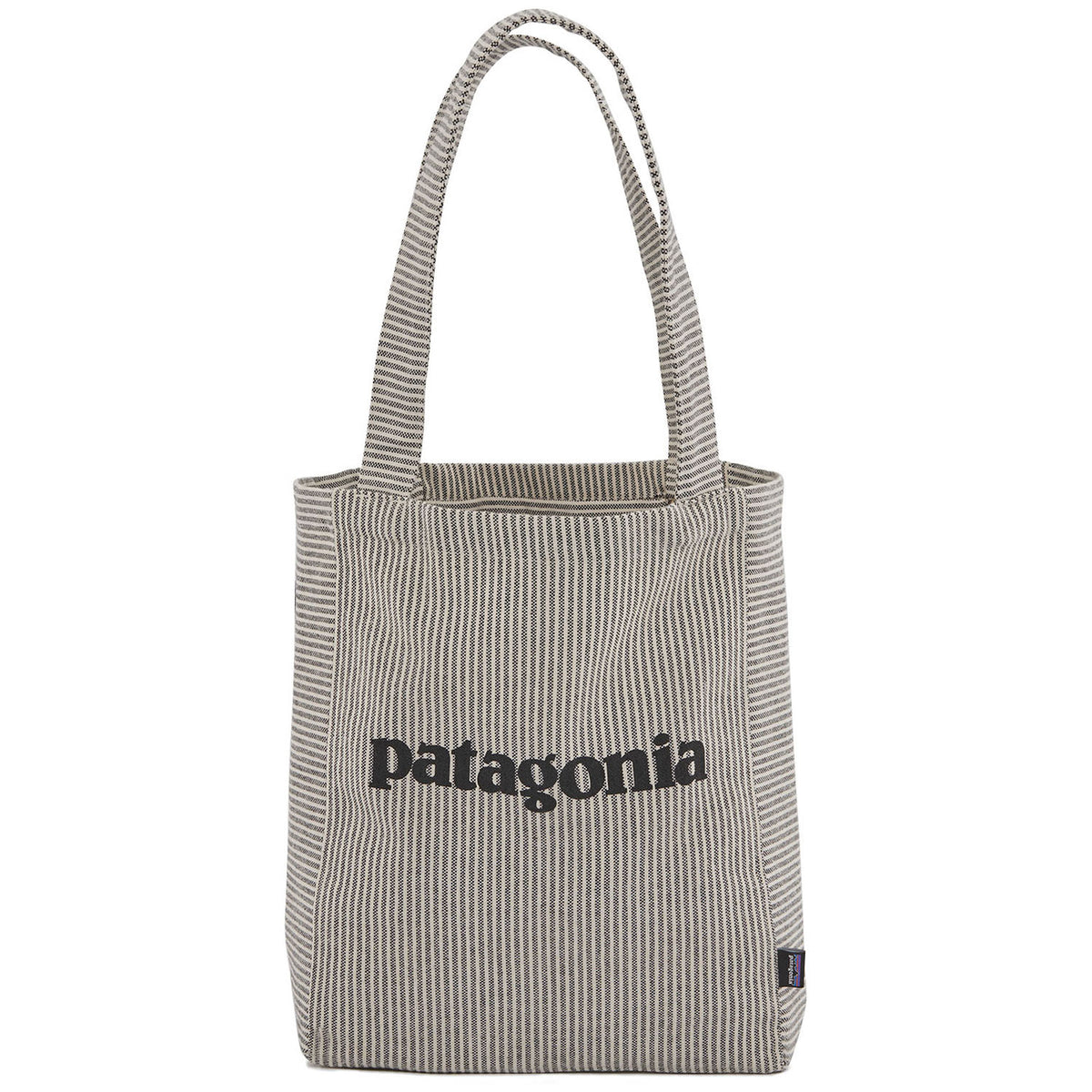 Patagonia Recycled Market Tote Fitz Roy Icon/Farrier Stripe Forge Grey