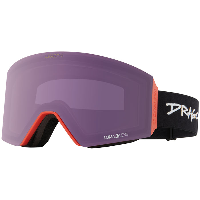 Dragon RVX MAG OTG Goggles Ripper/LumaLens Dark Smoke+LumaLens Light Violet