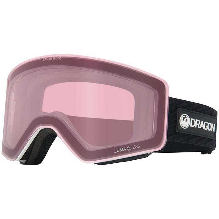Dragon R1 OTG Goggles Icon/LumaLens Red Ion+LumaLens Light Rose