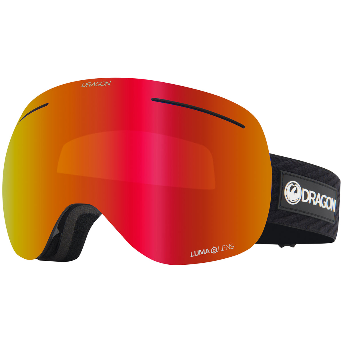 Dragon X1 Goggles Icon Red/LumaLens Red Ion