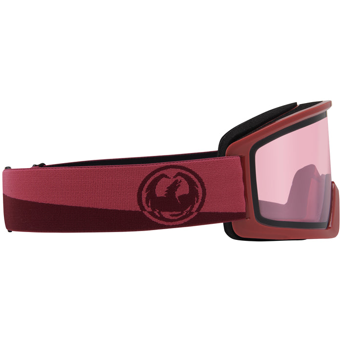 Dragon DX3 OTG Goggles Fuschia/LumaLens Light Rose