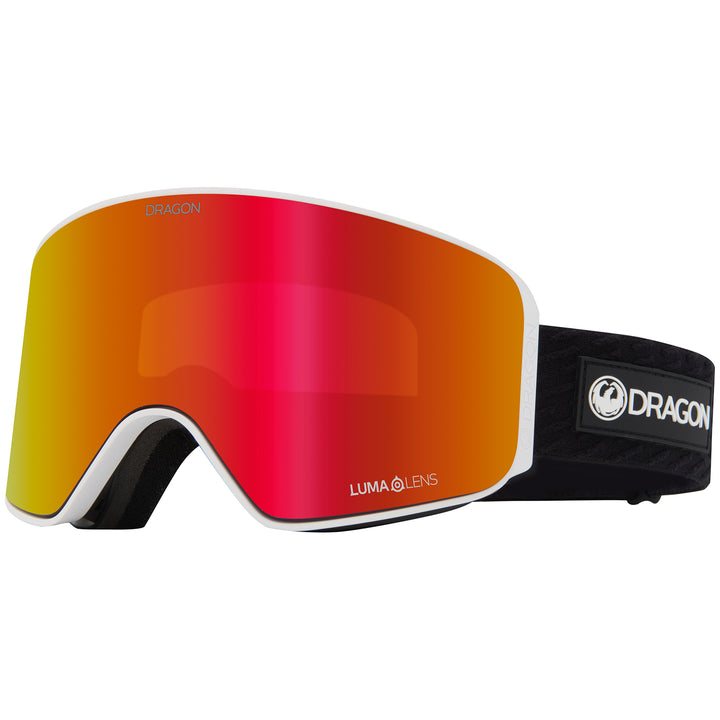 Dragon NFX MAG OTG Low Bridge Fit Goggles Icon/LumaLens Red Ion+LumaLens Light Rose