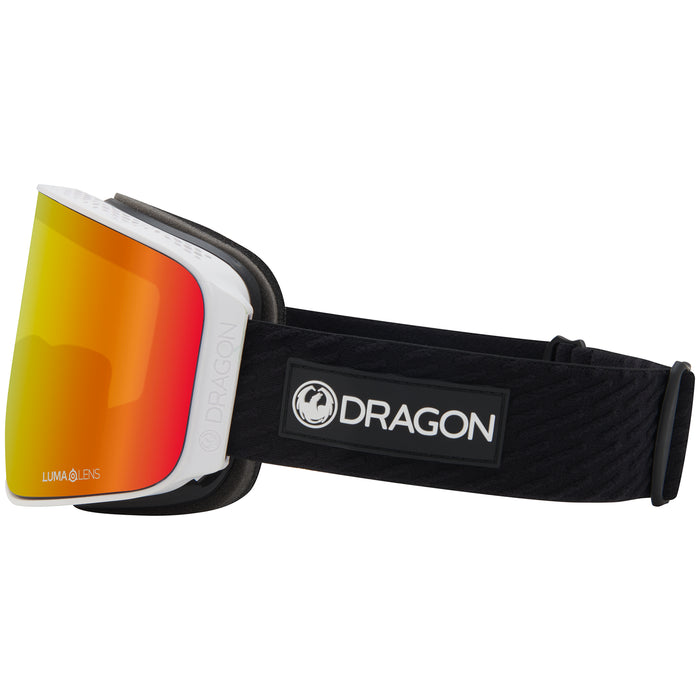 Dragon NFX MAG OTG Low Bridge Fit Goggles Icon/LumaLens Red Ion+LumaLens Light Rose