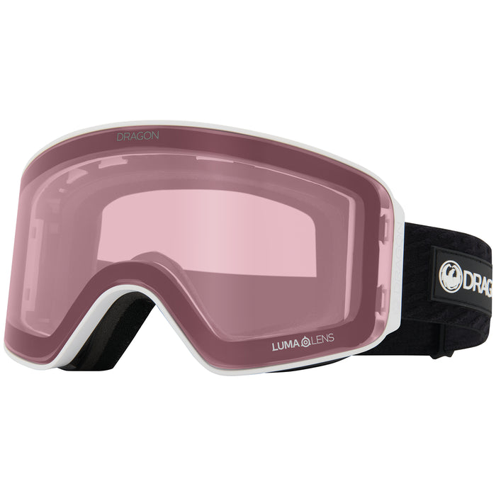 Dragon NFX MAG OTG Low Bridge Fit Goggles Icon/LumaLens Red Ion+LumaLens Light Rose