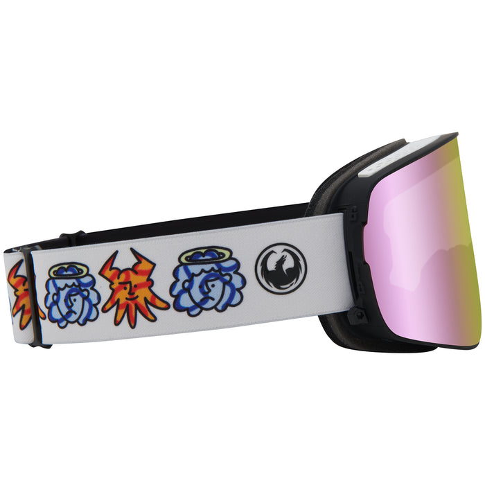 Dragon NFX2 Low Bridge Fit Goggles Forest Bailey/LumaLens Pink Ion+LumaLens Midnight