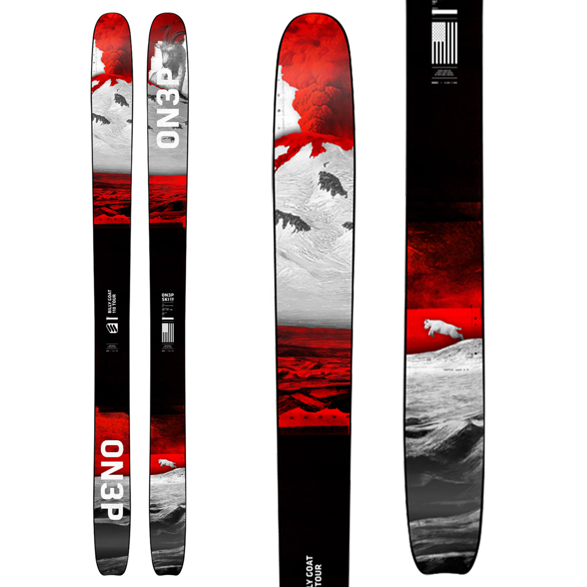 ON3P Billy Goat 110 Tour Skis 2023