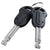 Kryptonite Keeper 755 Integrated Chain Lock Black