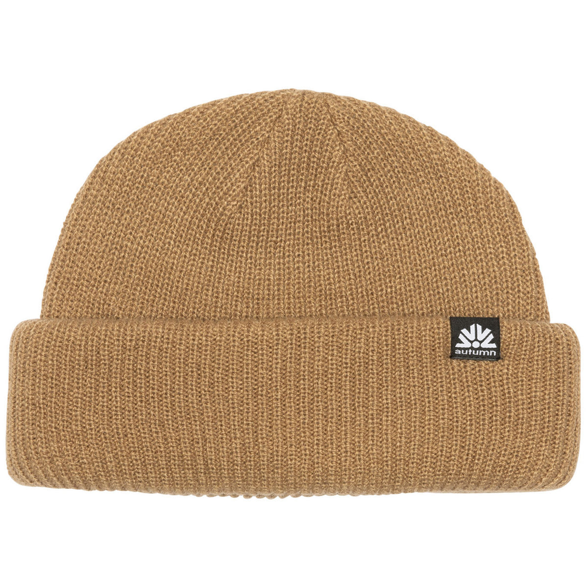 Autumn Double Roll Beanie Sandstone
