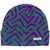 Autumn Geo Beanie Teal