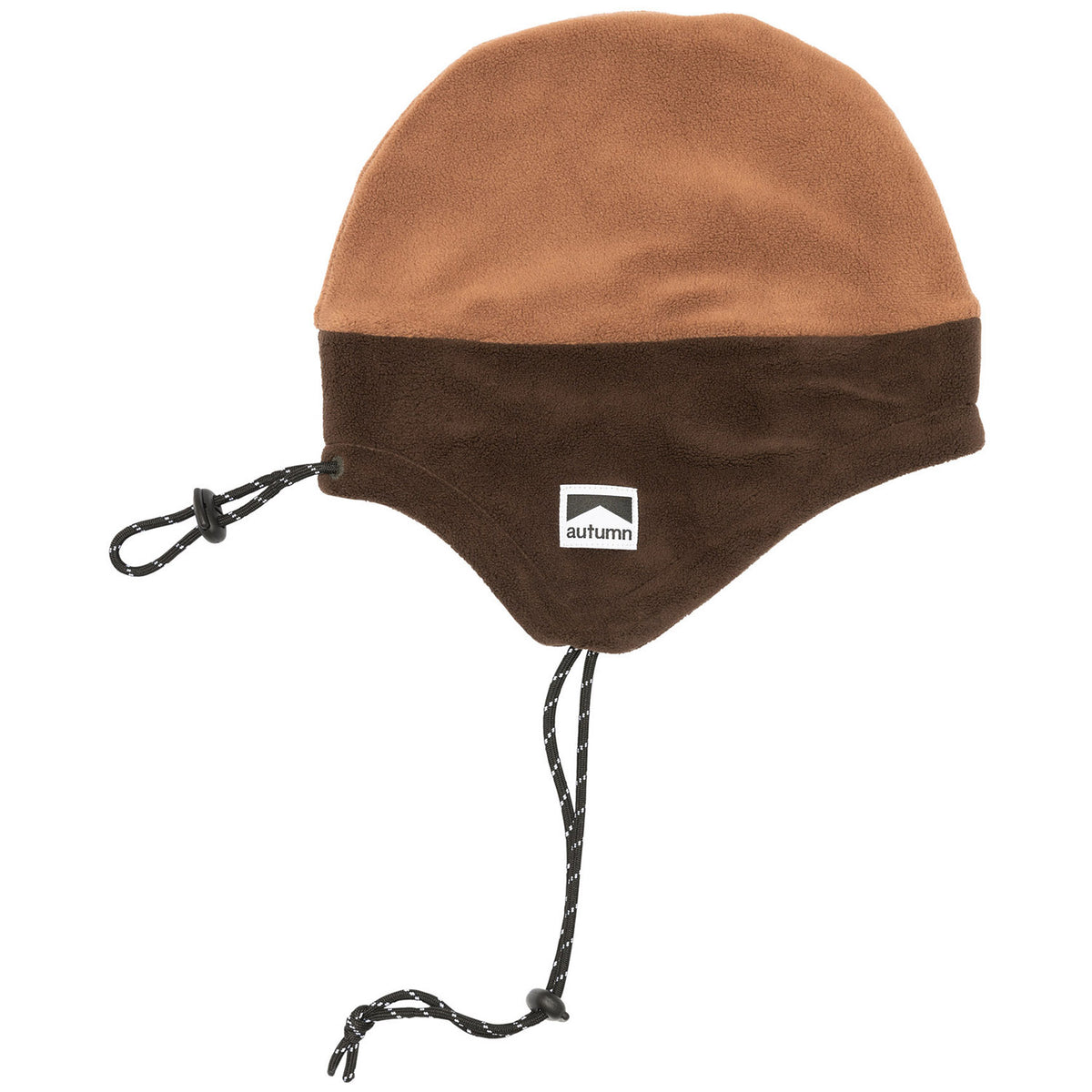 Autumn Fleece Ear Flap Beanie Brown