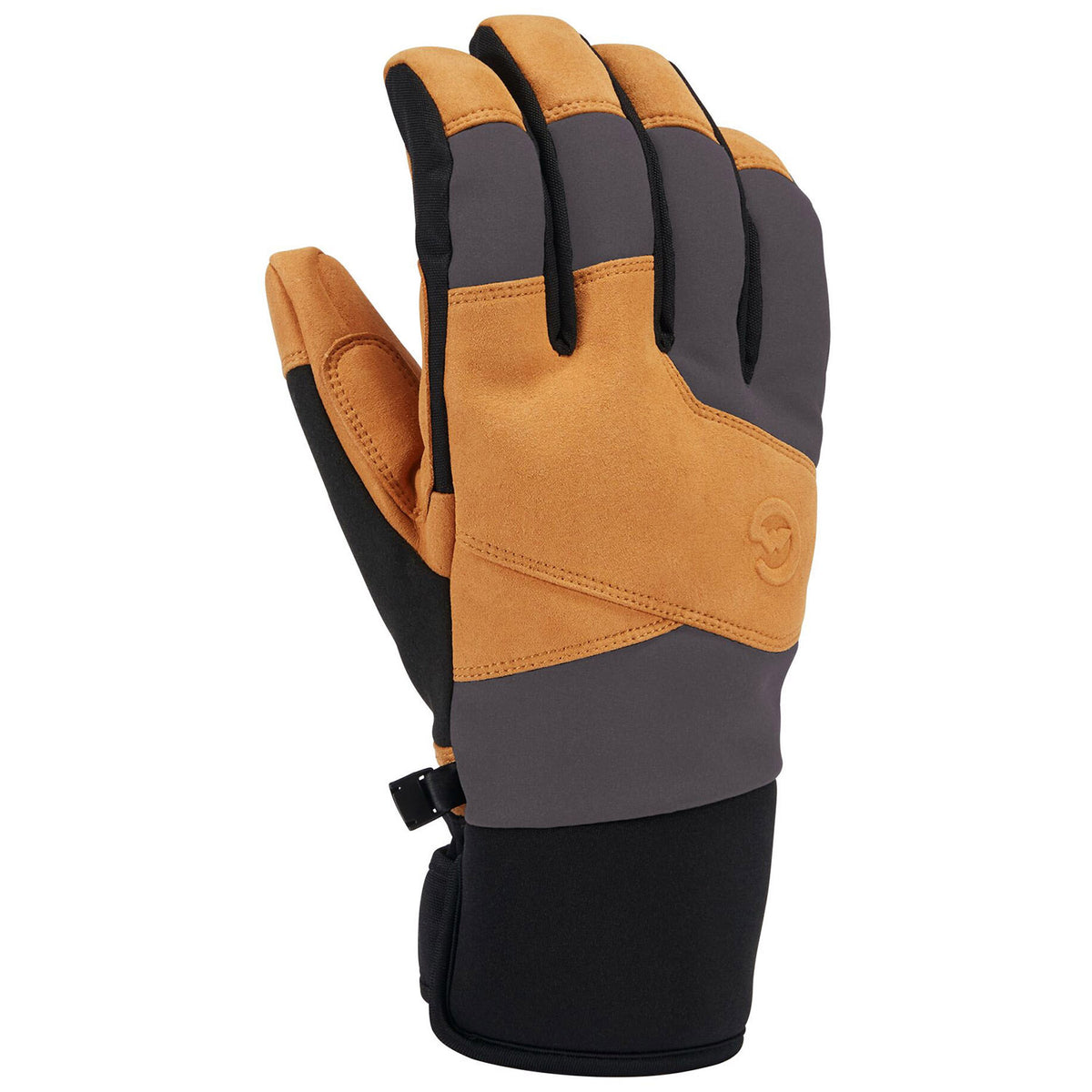 Gordini MTN Crew Gloves Gunmetal/Tan