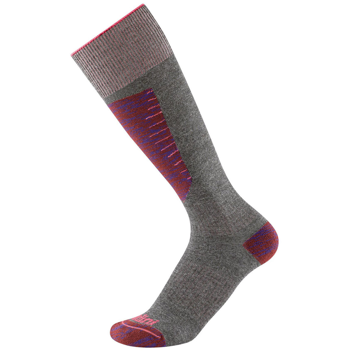 Gordini Burke Socks - Women's Heather Grey Purple