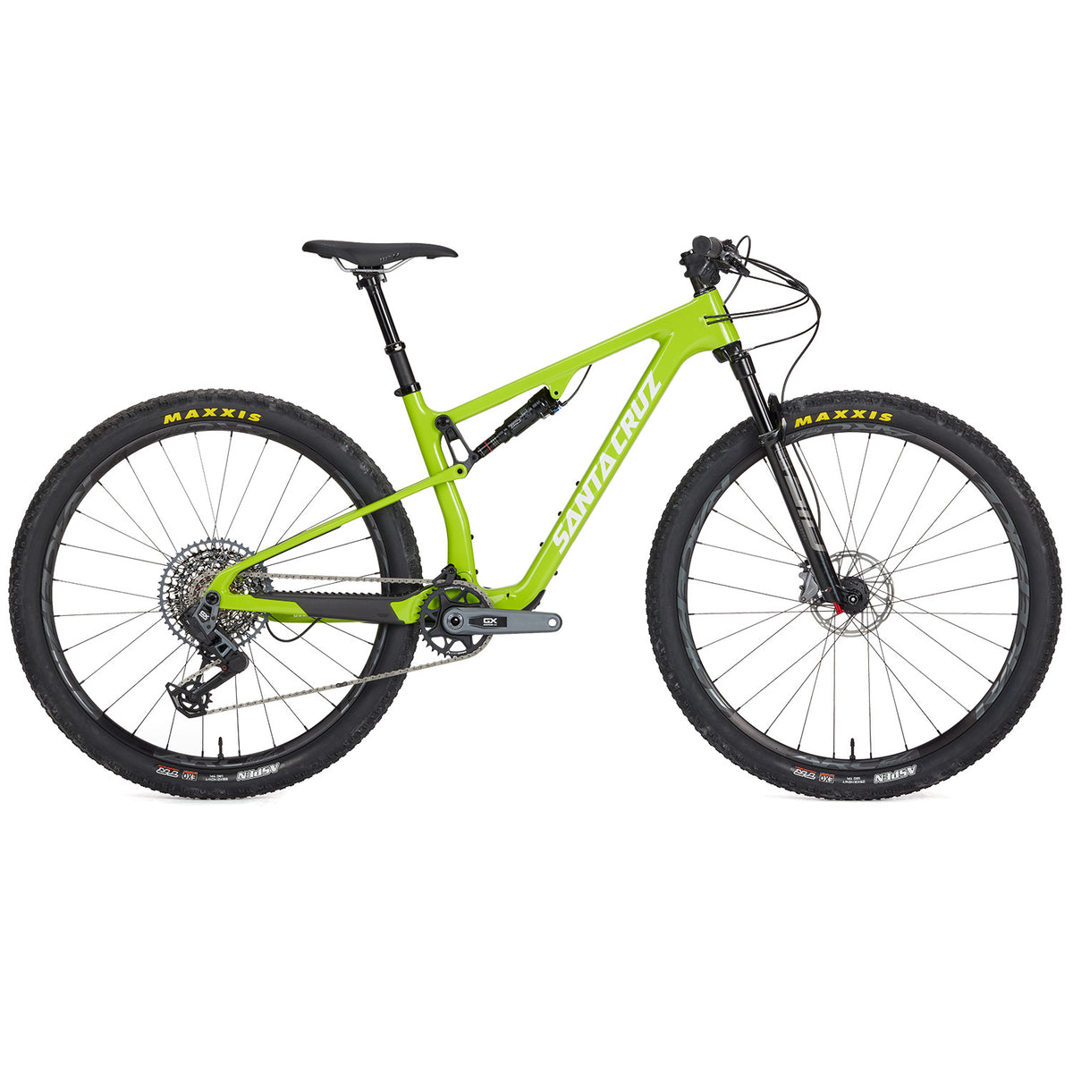 Santa Cruz Blur 4 C GX AXS Complete Mountain Bike 2024 Gloss Spring Green