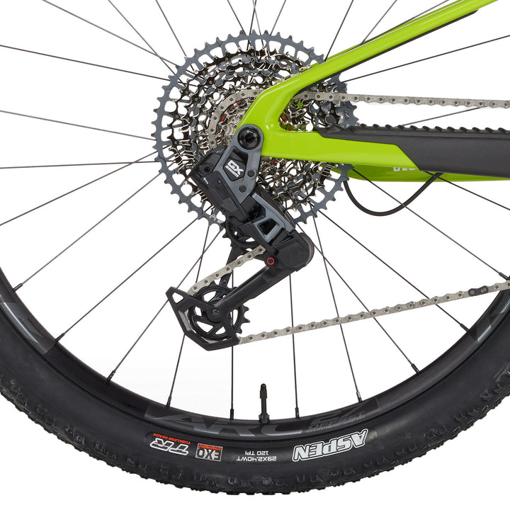 Santa Cruz Blur 4 C GX AXS Complete Mountain Bike 2024 Gloss Spring Green