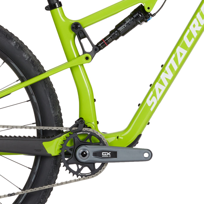 Santa Cruz Blur 4 C GX AXS Complete Mountain Bike 2024 Gloss Spring Green