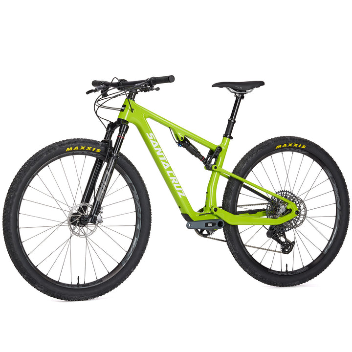 Santa Cruz Blur 4 C GX AXS Complete Mountain Bike 2024 Gloss Spring Green