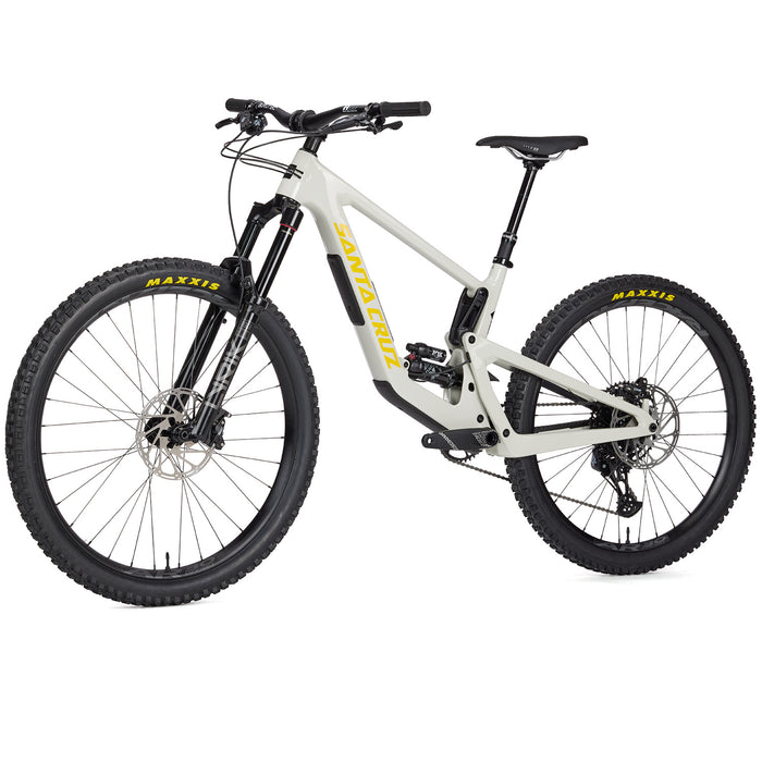 Santa Cruz Bronson 4.1 C R Complete Mountain Bike 2024 Gloss Chalk White