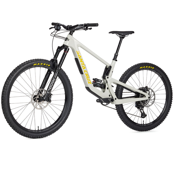 Santa Cruz Bronson 4.1 C R Complete Mountain Bike 2024 Gloss Chalk White