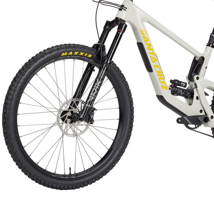 Santa Cruz Bronson 4.1 C R Complete Mountain Bike 2024 Gloss Chalk White