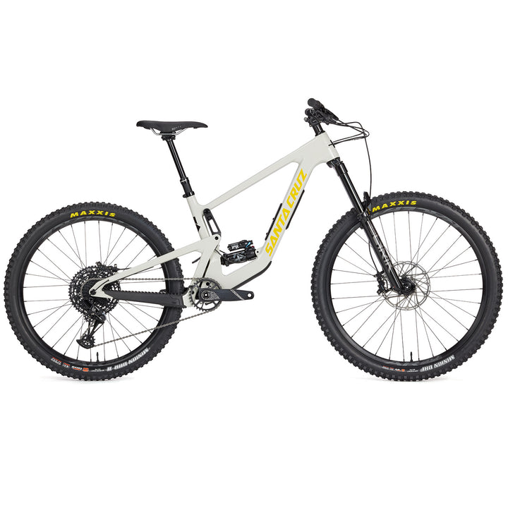 Santa Cruz Bronson 4.1 C R Complete Mountain Bike 2024 Gloss Chalk White