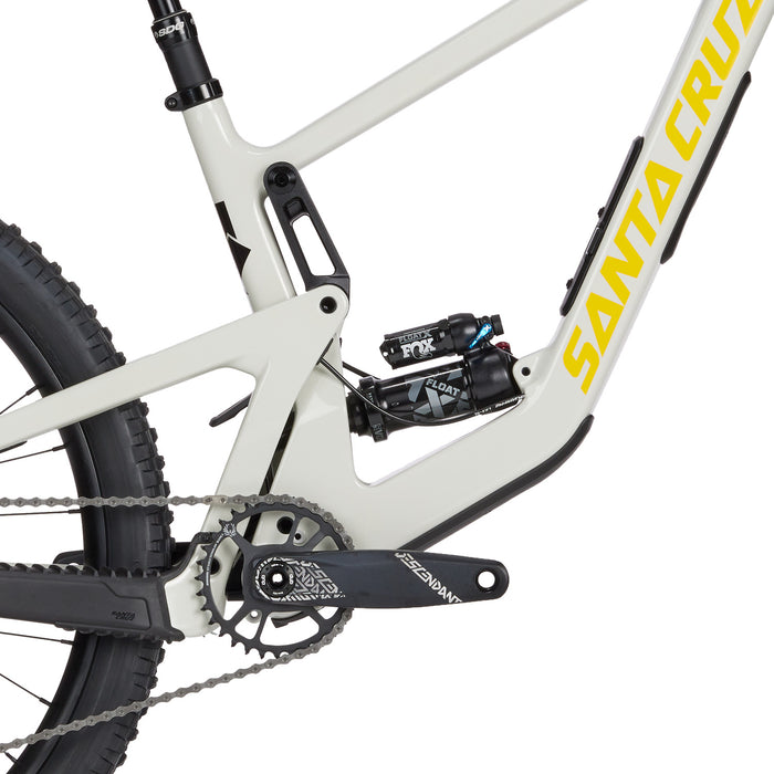 Santa Cruz Bronson 4.1 C R Complete Mountain Bike 2024 Gloss Chalk White