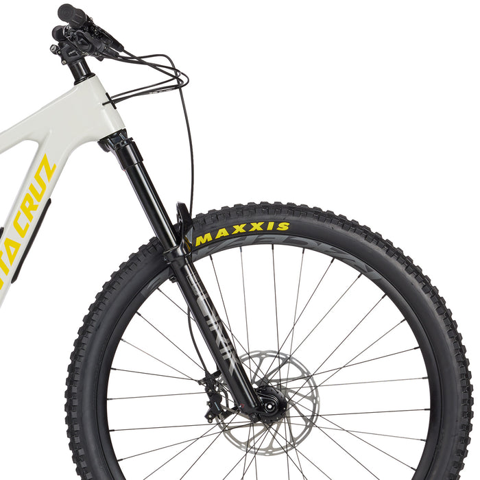 Santa Cruz Bronson 4.1 C R Complete Mountain Bike 2024 Gloss Chalk White