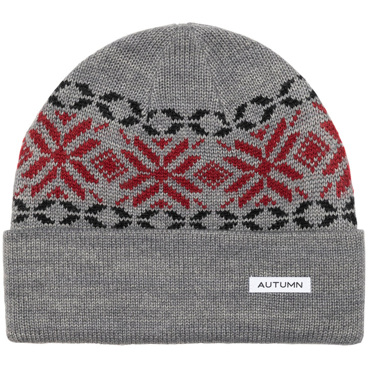 Autumn Roots Beanie Grey