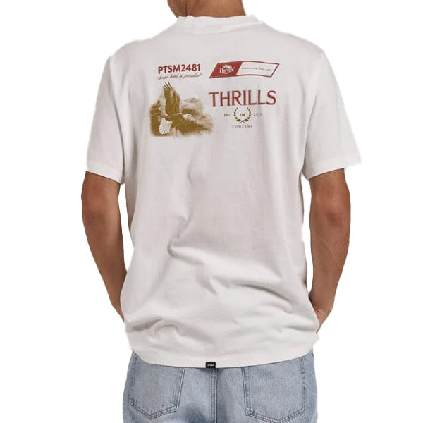 Thrills Behold Merch Fit T-Shirt - Men's Unbleached