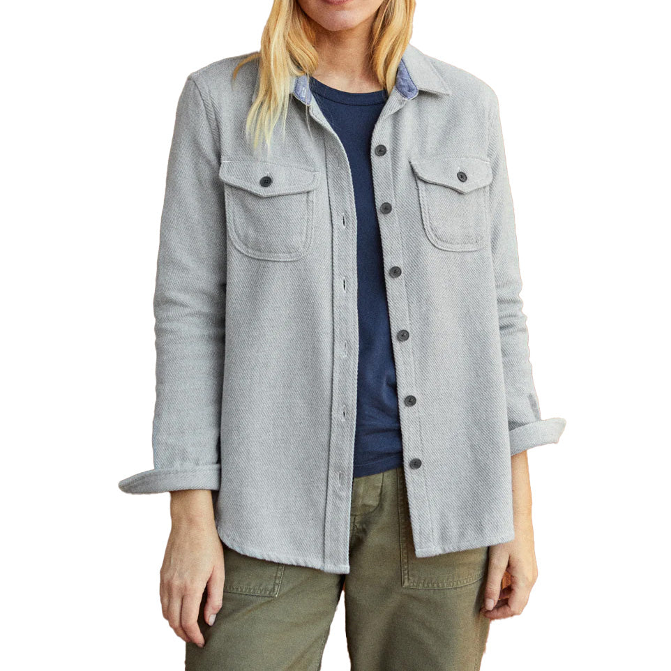 Outerknown Blanket Shirt - Women's Heather Grey