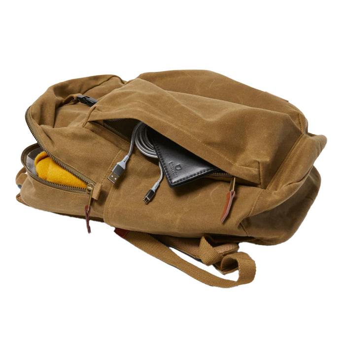 Brixton Traveler Backpack Olive Brown