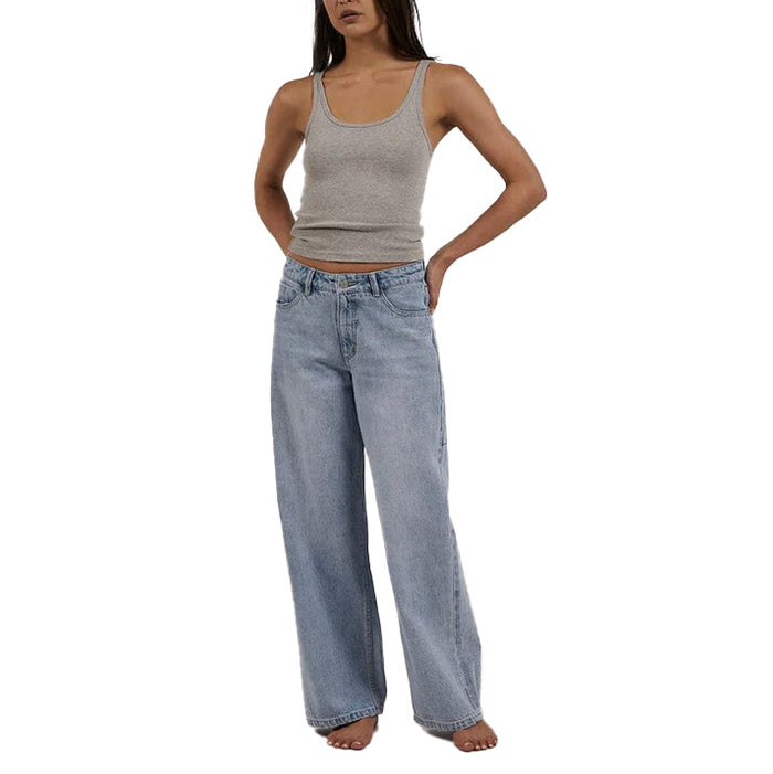 Thrills Sydney Plunge Tank Top - Women's Grey Marle