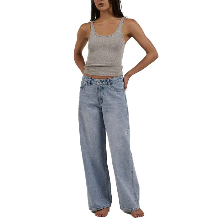 Thrills Sydney Plunge Tank Top - Women's Grey Marle