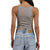 Thrills Sydney Plunge Tank Top - Women's Grey Marle