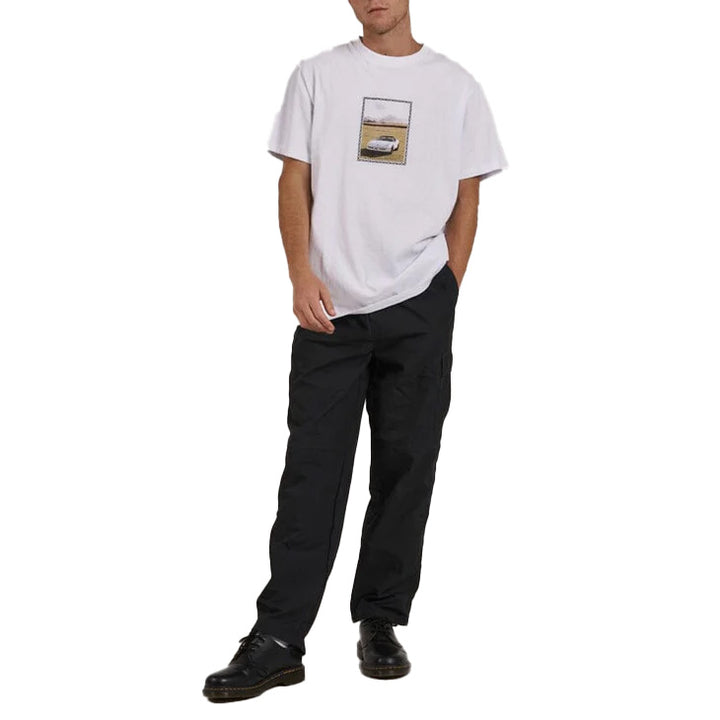 Thrills Fields Of Speed Merch Fit T-Shirt - Men's White