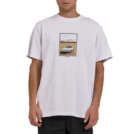 Thrills Fields Of Speed Merch Fit T-Shirt - Men's White