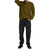 Thrills Reaction Crew Knit Sweater - Men's Antique Moss