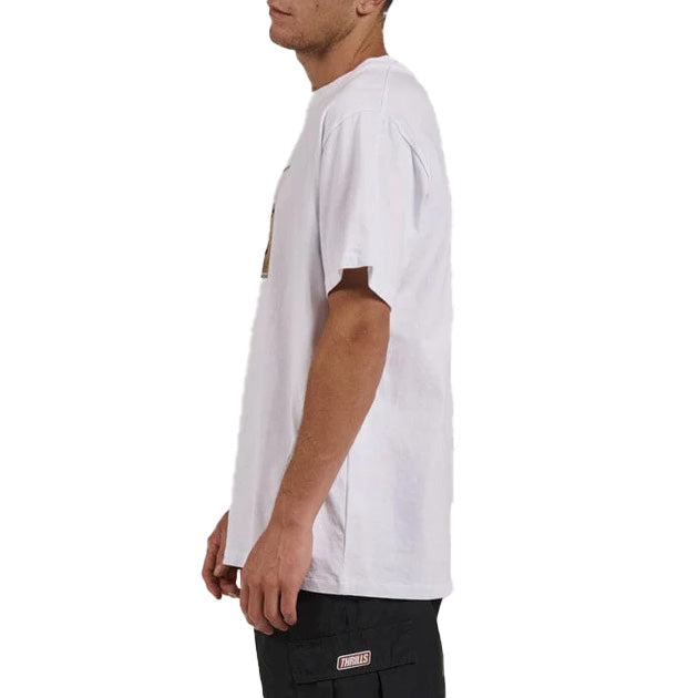 Thrills Fields Of Speed Merch Fit T-Shirt - Men's White