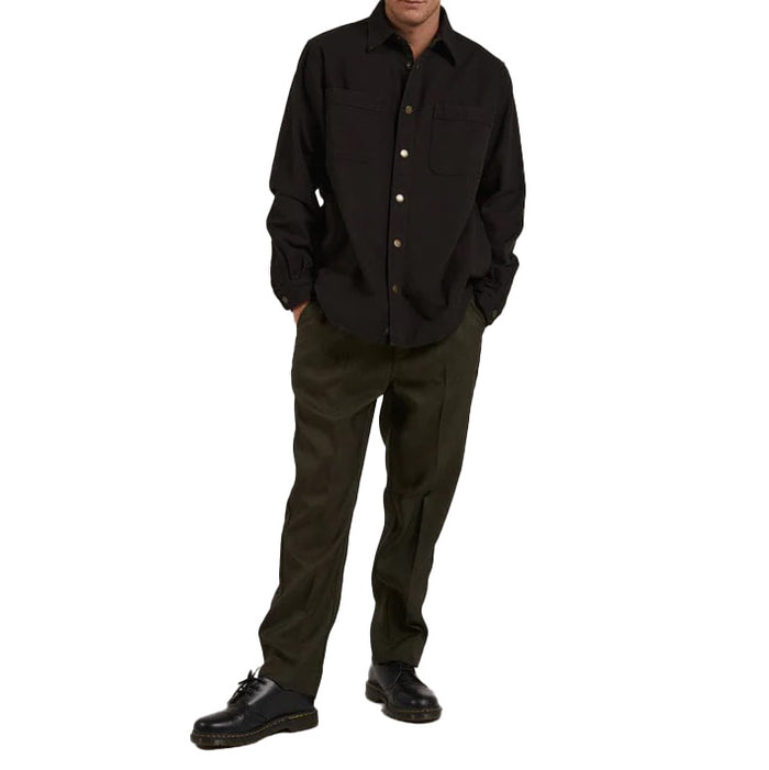 Thrills Control Overshirt - Men's Black