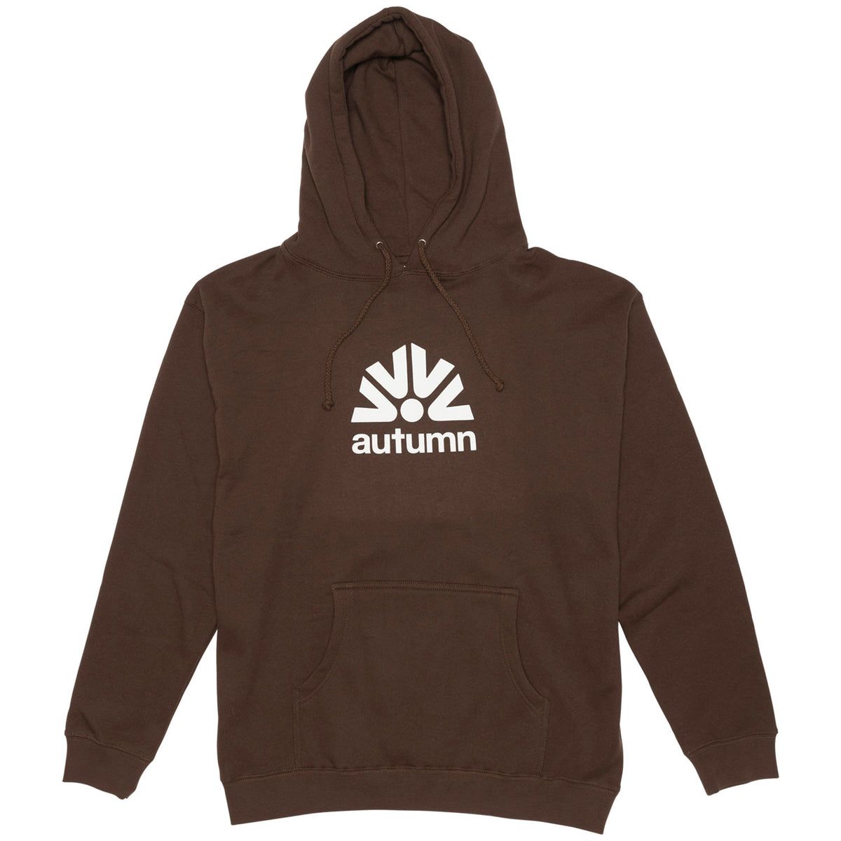 Autumn Icon Hooded Pullover - Men's Choc Brown