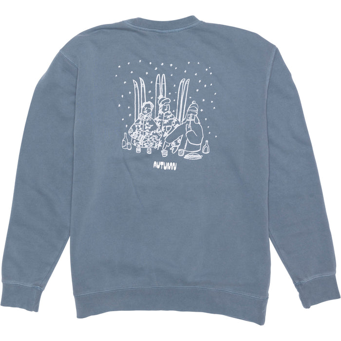Autumn Apres Crewneck - Men's Pigment Slate Blue