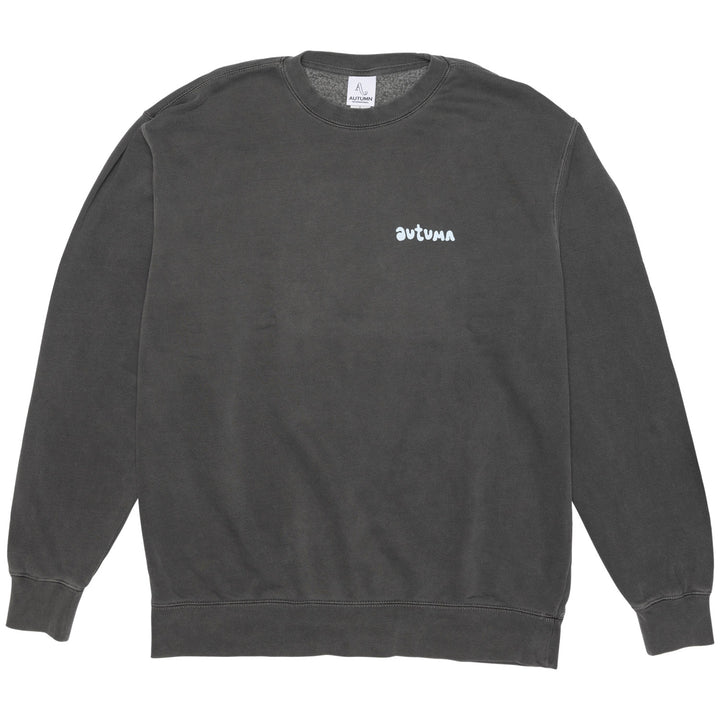 Autumn Peak Plant Crewneck - Men's Pigment Black