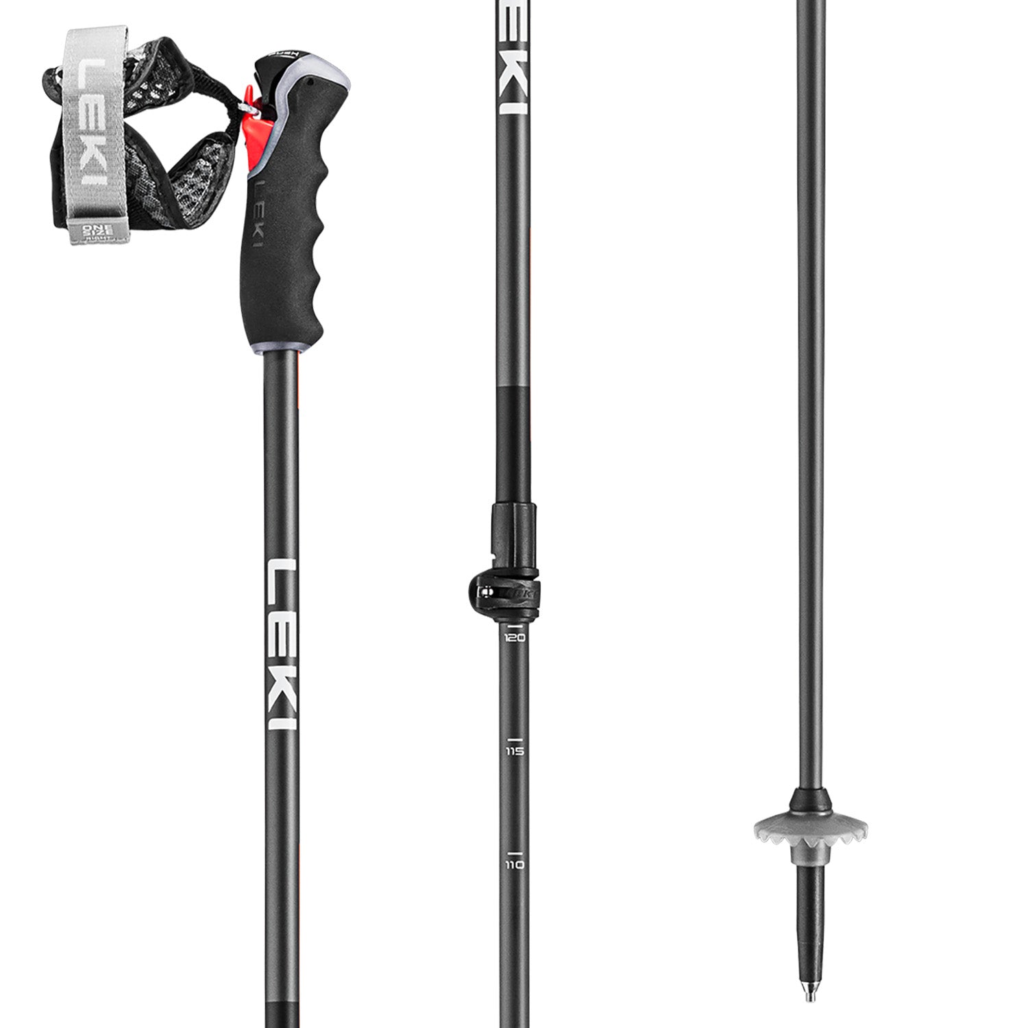 スキー LEKI PEAK VARIO 3D LEKI Peak Vario 3D Ski Poles 2026 – evo