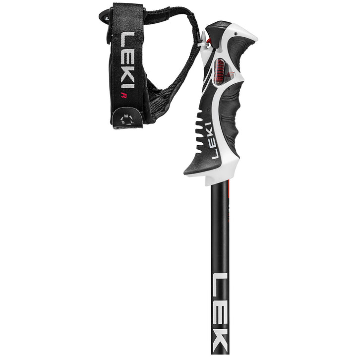 LEKI Bold Lite S Ski Poles Anthracite/Red