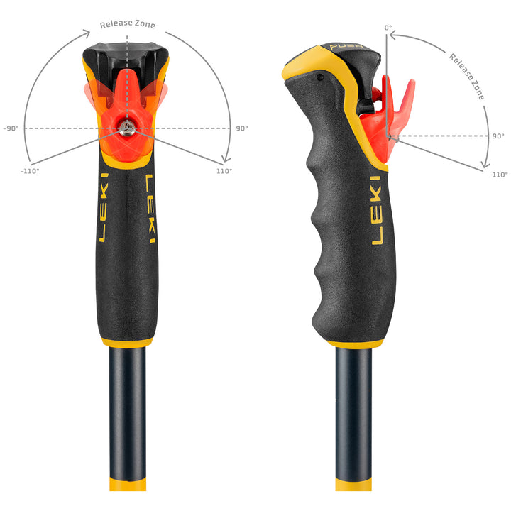 LEKI Spitfire Vario 3D Ski Poles 2026 Blue