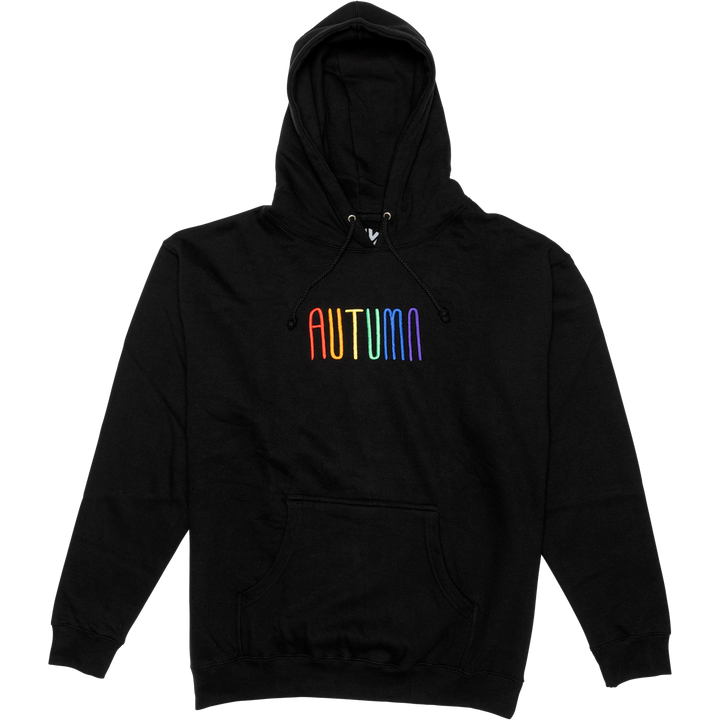 Autumn Embroidered Workmark Pullover - Men's Black