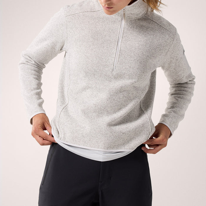Arc'teryx Covert Zip Neck Crew - Women's Atmos Heather
