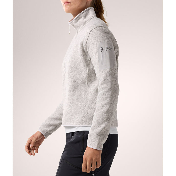 Arc'teryx Covert Zip Neck Crew - Women's Atmos Heather