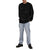Thrills Doomed Crew Knit Sweater - Men's Black